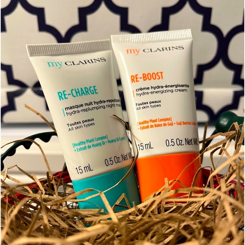 Clarins Re-Boost and Re-Charge Skincare Duo